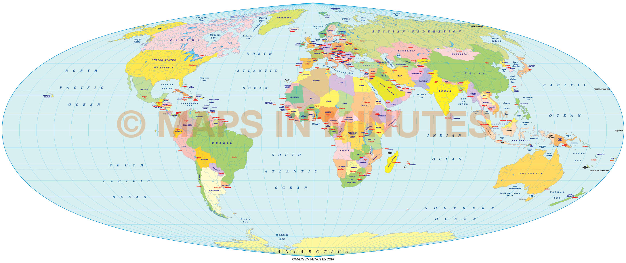 Vector map World Political PDF