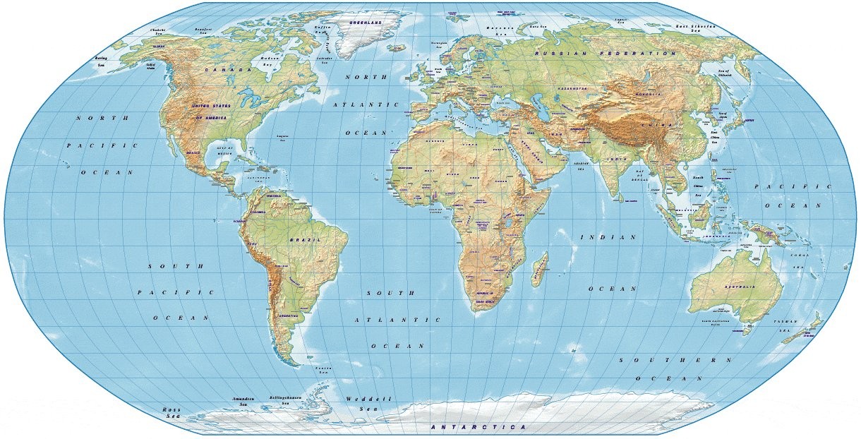Robinson Projection Definition Of Robinson Projection By Merriam Webster