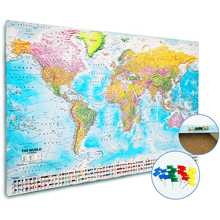 Push Pin Maps