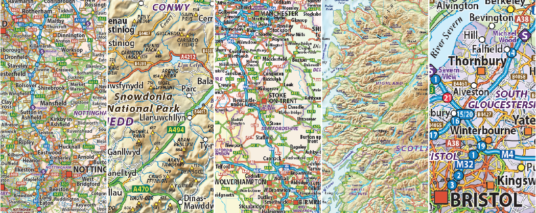 British Isles / UK Maps