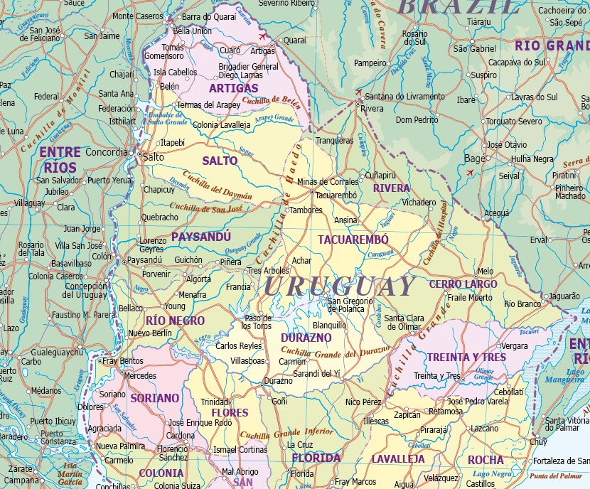 S America Country maps S America Country maps