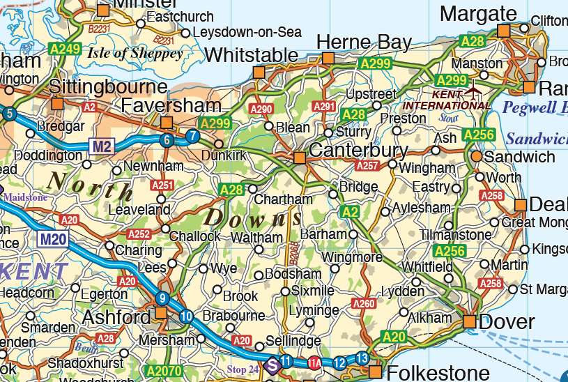South East England maps