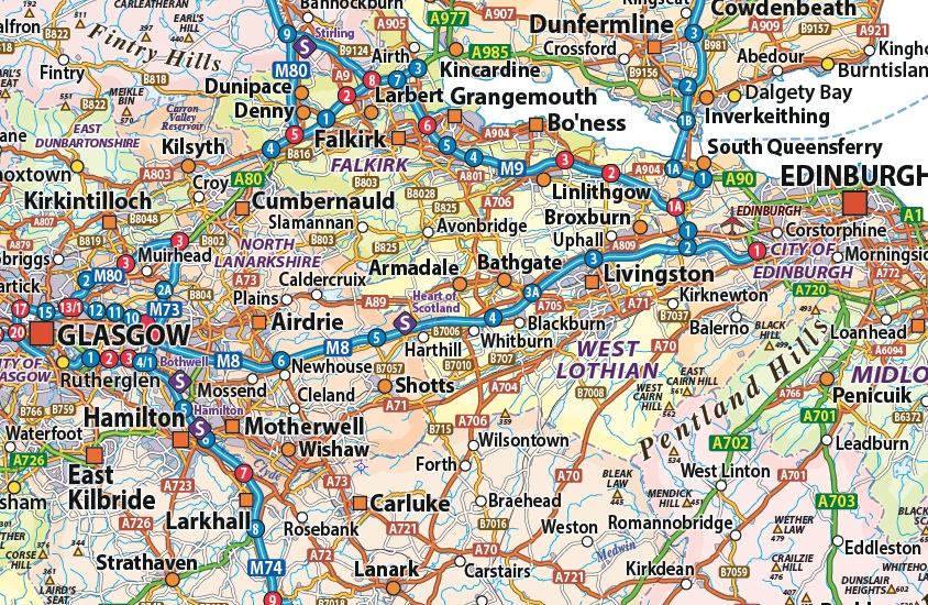 Scotland maps Scotland maps