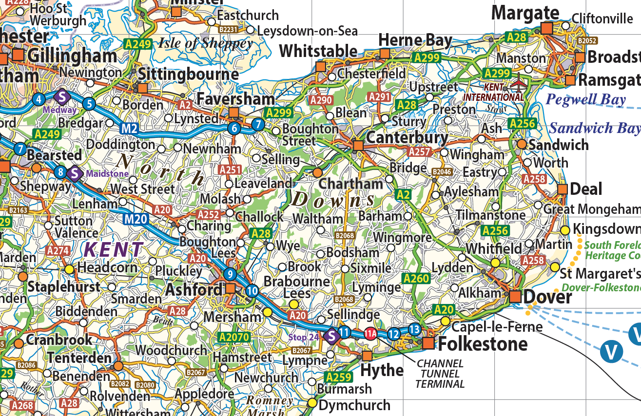 South East England maps