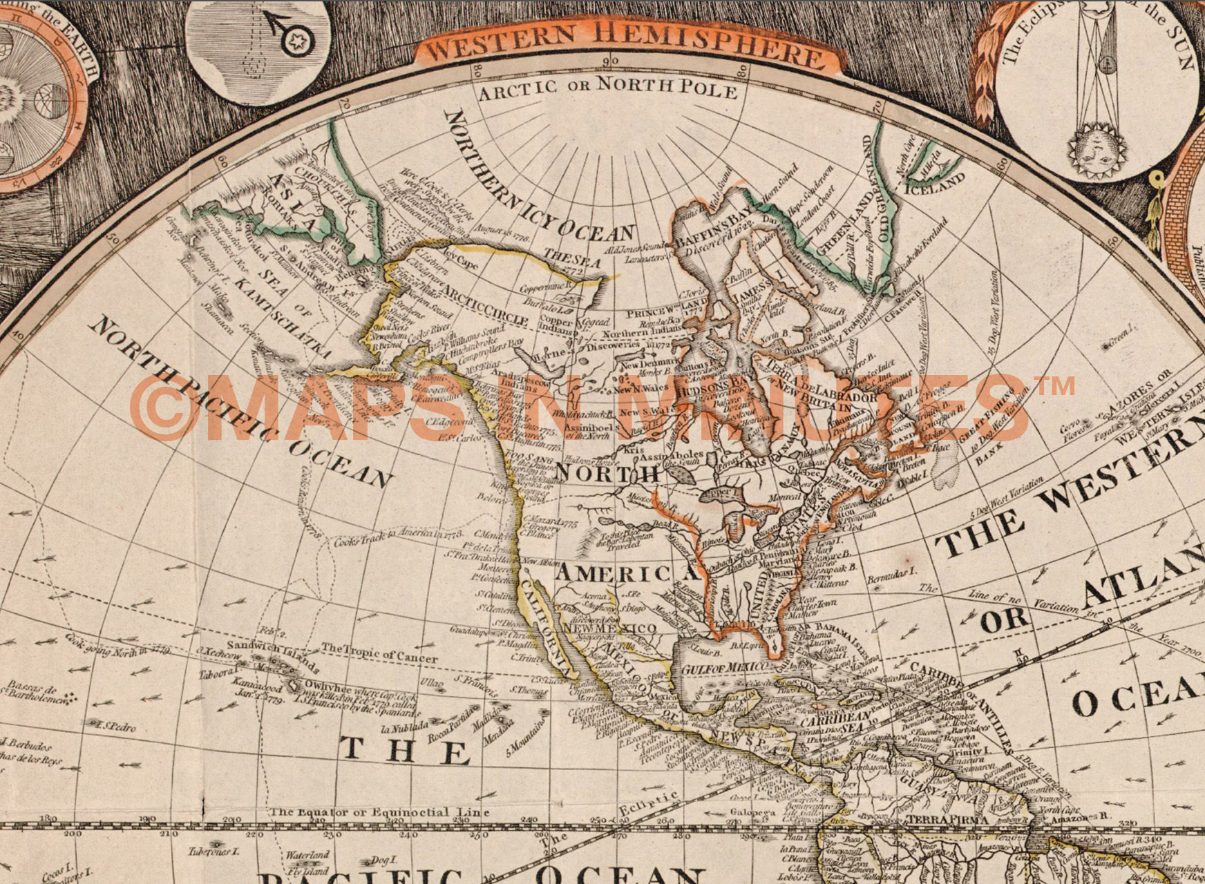 Digital vector World Political Map in the Robinson projection UK