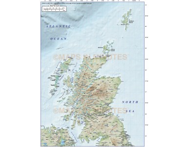 Vector Scotland Regions Map with 600dpi high resolution ...