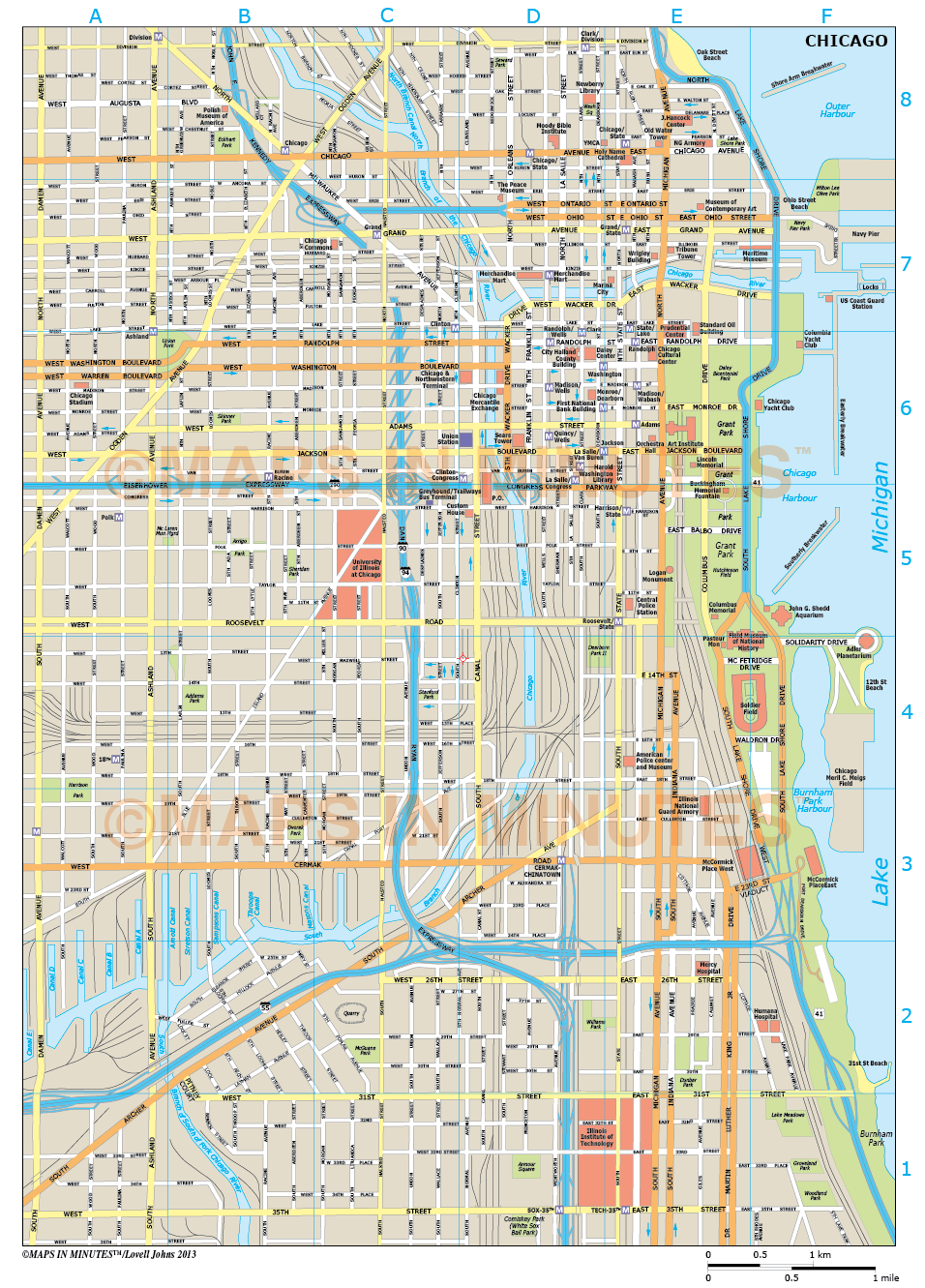 chicago-city-map