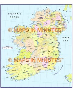 ADM Ireland Counties/Admin map