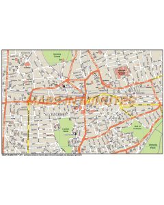 Maps in Minutes™ UK Custom Street maps at 1:10,000 scale