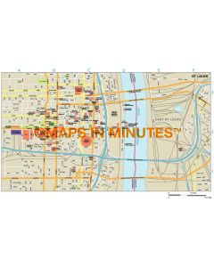 St Louis city map in Illustrator CS or PDF format