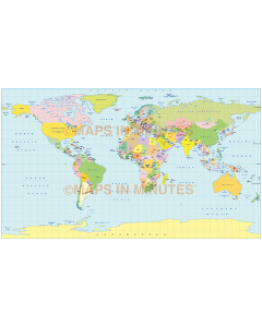 político mundo mapa catalán idioma equirrectangular proyección 27810824  Vector en Vecteezy