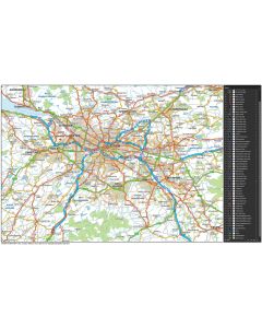Greater Glasgow map @250k scale in Illustrator CS format