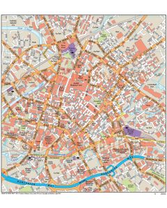 Manchester (UK) city map in Illustrator CS or PDF format