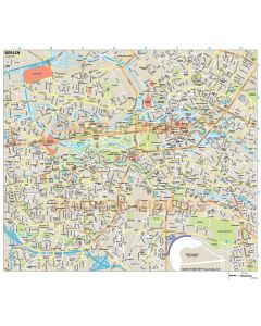 Berlin city map in Illustrator CS or PDF format