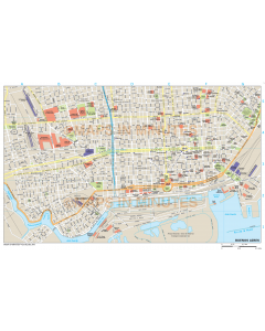 Buenos Aires city map in Illustrator CS or PDF format