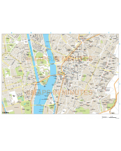 Cairo city map in Illustrator CS or PDF format