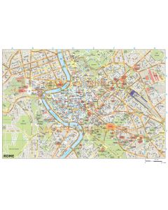 Rome city map in Illustrator CS or PDF format