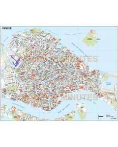 Venice city map in Illustrator CS or PDF format area