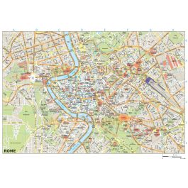 Buy Rome city map in Illustrator CS or PDF format Online