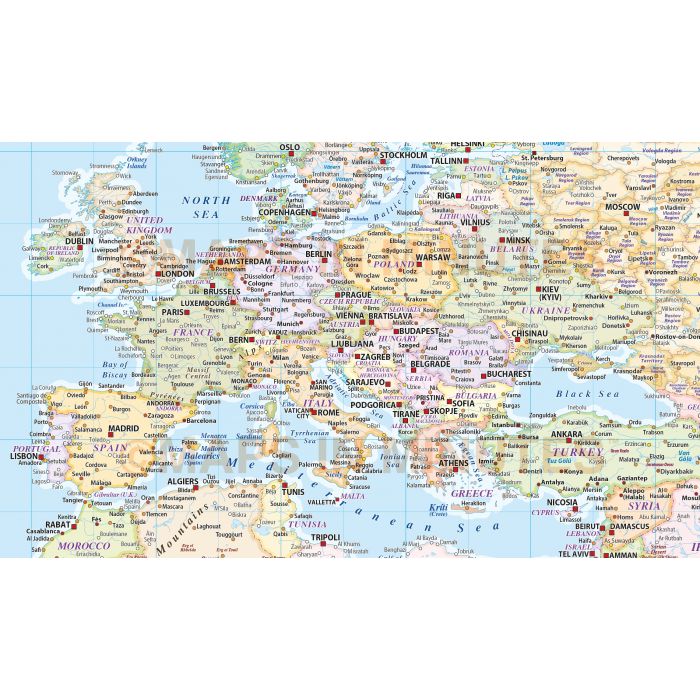 político mundo mapa catalán idioma equirrectangular proyección 27810824  Vector en Vecteezy
