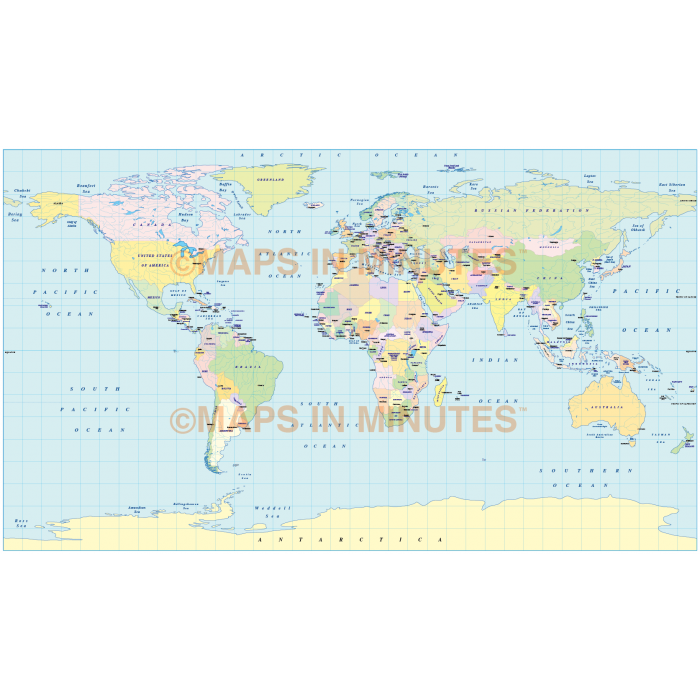 Equrectangular World Map World Map With Scale Large Scale Time Zones Map Of The World – 2008