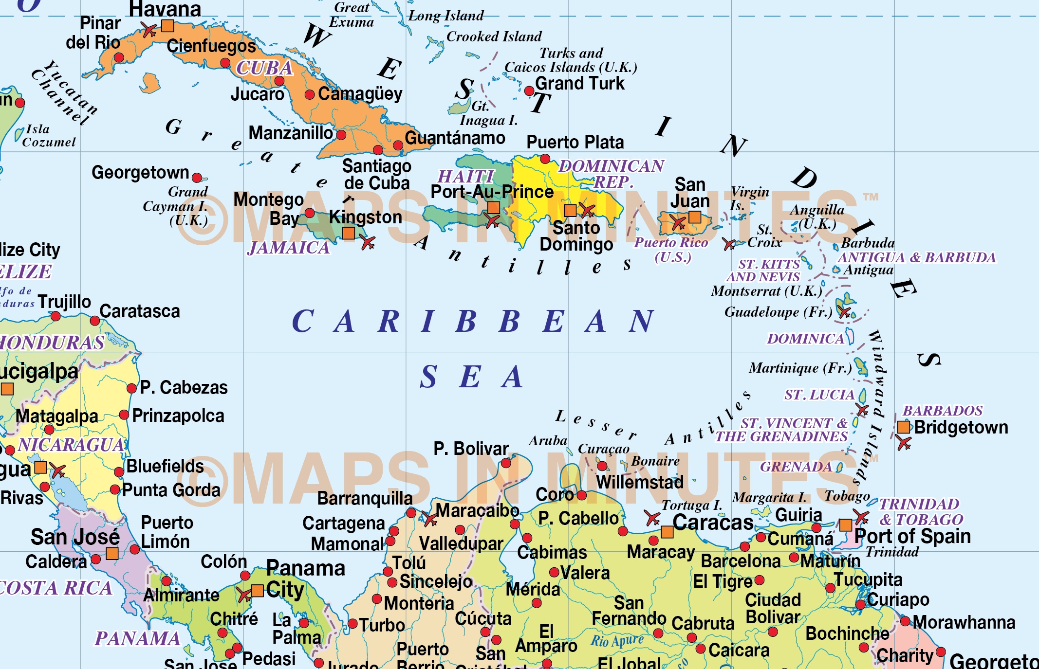 vector world map gall projection political map us centric at 10m scale