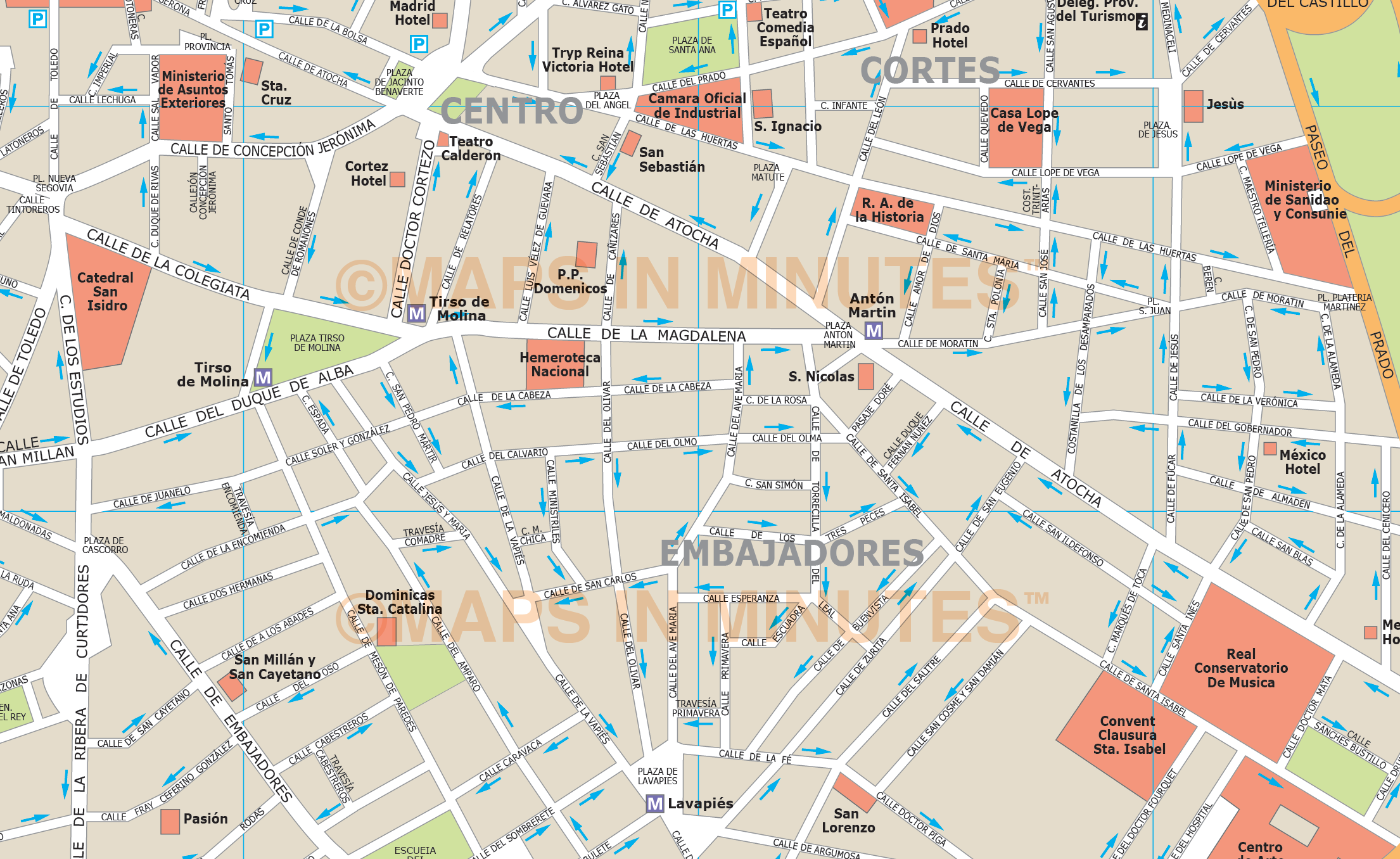 royalty free madrid illustrator vector format city map