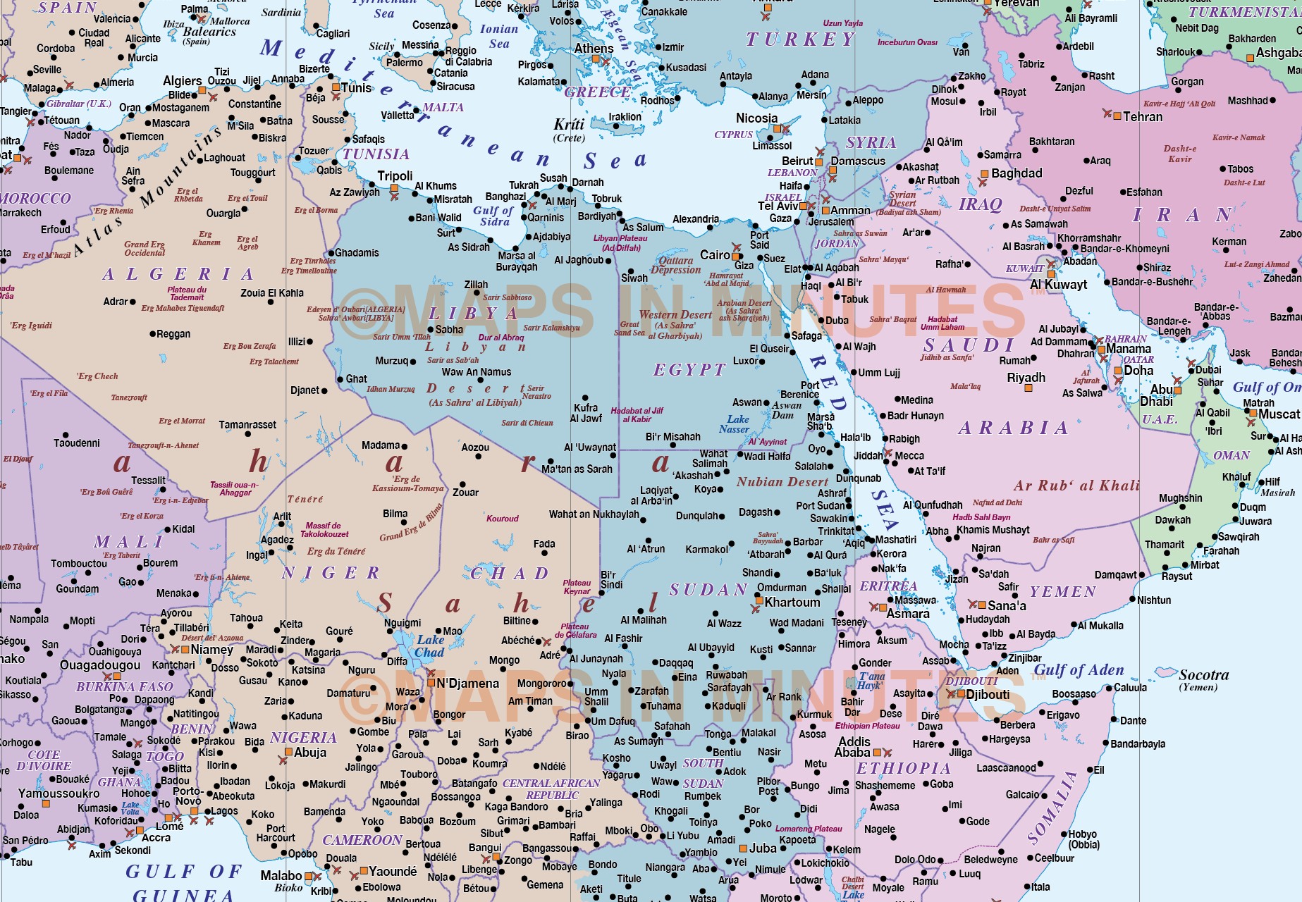 Detailed World Time Zones Map, Illustrator AI CS/CC editable vector